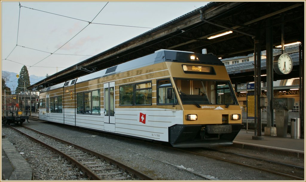 CEV GTW in Vevey. 
11.03.2012