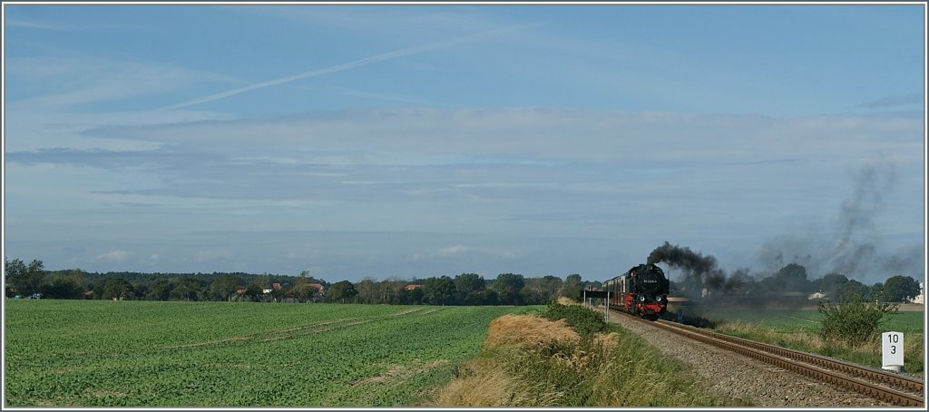 Die Molli bei Km 10.3
19. Sept. 2012