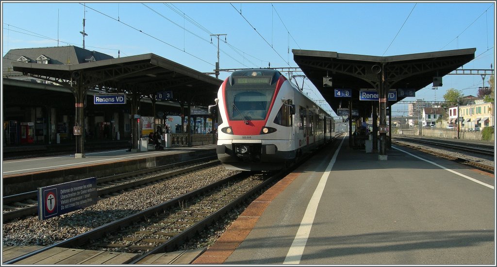 Ein  Flirt  nach Villeneuve in Renens VD. 
9. Nov. 2011