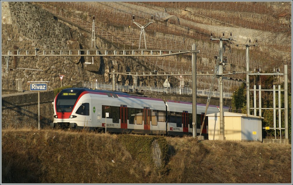 Ein Flirt in Rivaz. 01. M�rz 2012