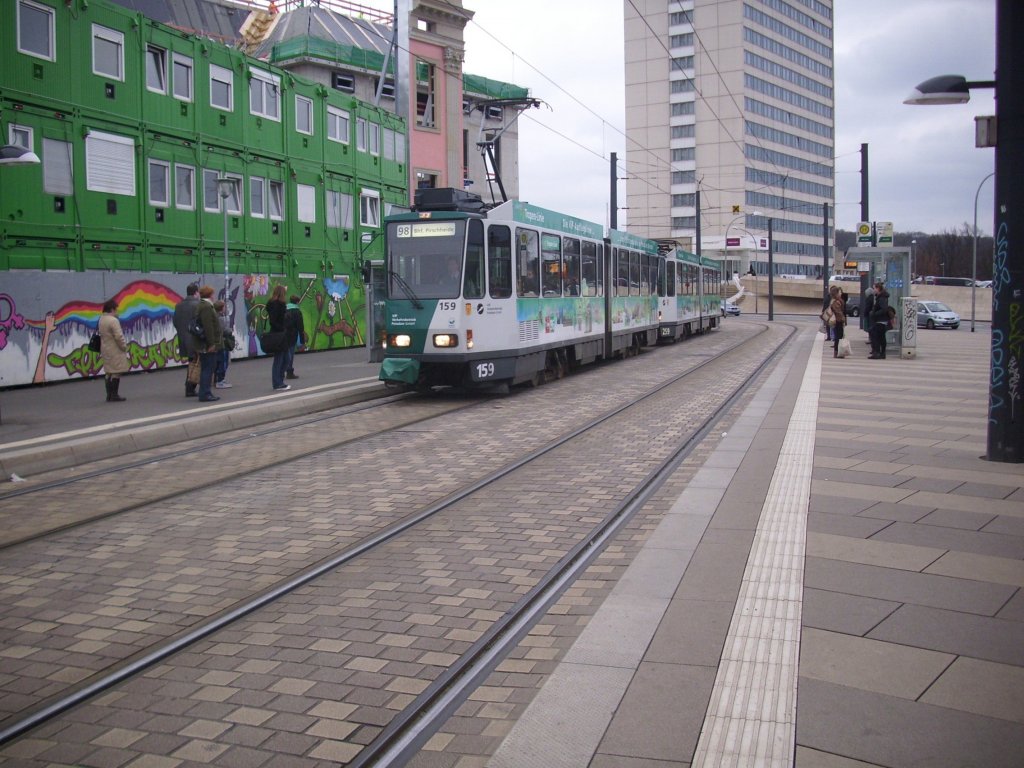 Eine Potsdamer Stra�enbahn am 14.03.2012