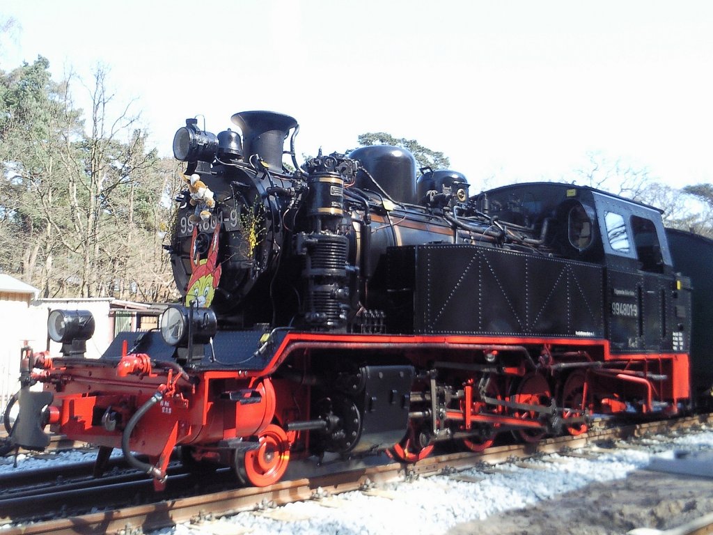 Lok des Rasenden Rolands zur Osterfahrt am 06.04.2012 in G�hren.