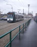 Stra�enbahn in Potsdam am 14.03.2012