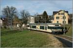 Ein CEV GTW bei St-L�gier Gare. 
15. M�rz 2011