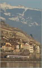 Ein Flirt in St-Saphorin.